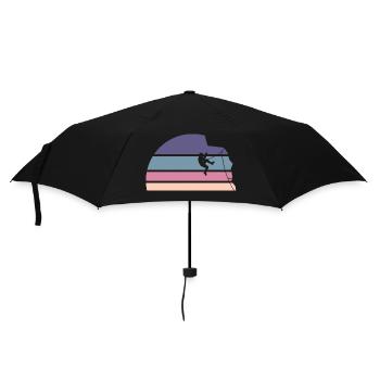 Falling into nothingness - Umbrella (small) - black - Front