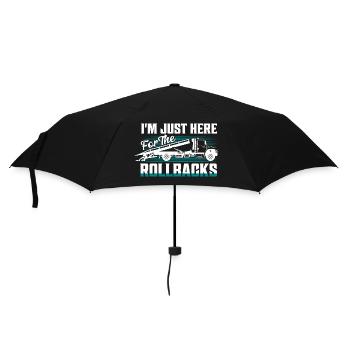I'm Just Here For The Rollbacks Trucking Tow Truck - Umbrella (small) - black - Front