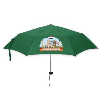 Composition de l’appartement de voyage aux Pays-Bas - Parapluie standard - vert bouteille - Devant