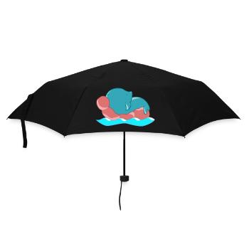 Sommer - Regenschirm (klein) - Schwarz - Vorne