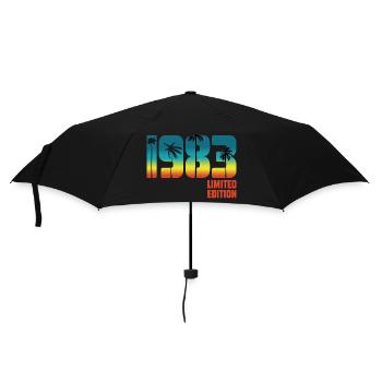 40e anniversaire Année de naissance 1983 Édition limitée - Parapluie standard - noir - Devant