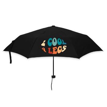 2 cool 4 legs - Regenschirm (klein) - Schwarz - Vorne