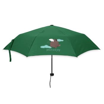 Ottilie pour la paix - Parapluie standard - vert bouteille - Devant