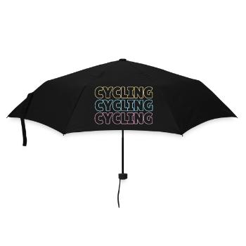 cycling graphic - Umbrella (small) - black - Front