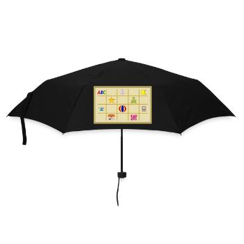 Letter case - Umbrella (small) - black - Front