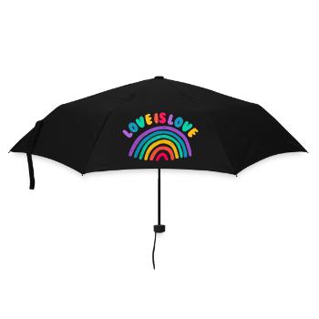 L’amour est tout - Parapluie standard - noir - Devant