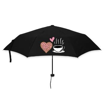 Concha Hispanique Mexicain Pan Dulce - Parapluie standard - noir - Devant