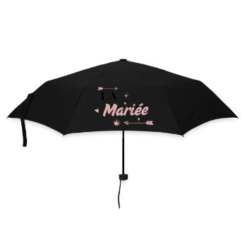 Die Braut Pink Arrow - Regenschirm (klein) - Schwarz - Vorne