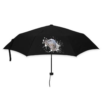 Dog - Umbrella (small) - black - Front