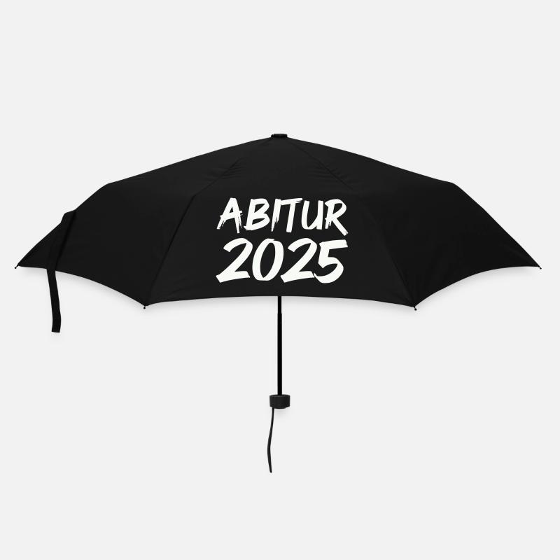 Abitur 2025 - Regenschirm (klein) - Schwarz