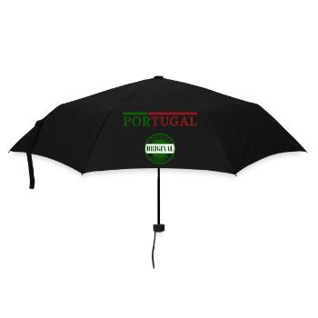 Fierté portugaise, j’adore le Portugal - Parapluie standard - noir - Devant