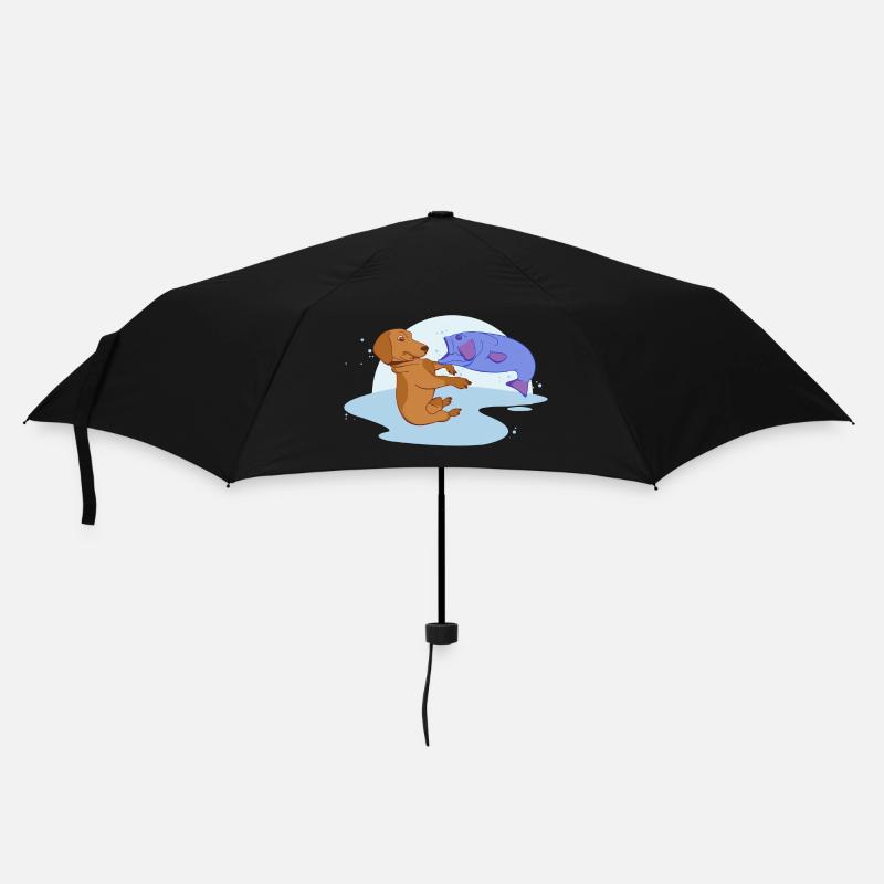 Fight - Umbrella (small) - black