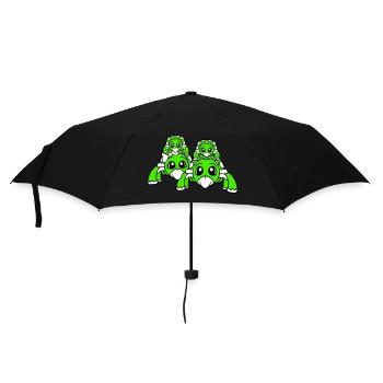 2 Tortues Enfants Famille Maman Papa Maman Papa - Parapluie standard - noir - Devant