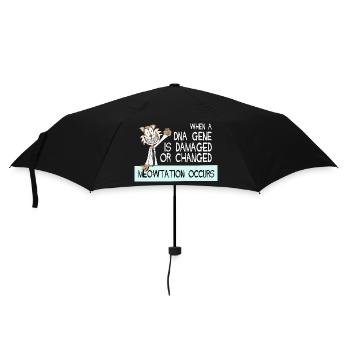 Chemie Chemiker Chemielehrer Lustig Wissenschaft - Regenschirm (klein) - Schwarz - Vorne