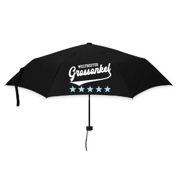 Great-Uncle Godfather Best Uncle Great-Uncle - Umbrella (small) - black - Front