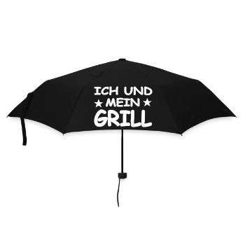 Griller - Parapluie standard - noir - Devant