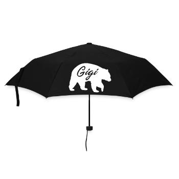 Chemise cadeau de grand-mère Gigi Bear - Parapluie standard - noir - Devant