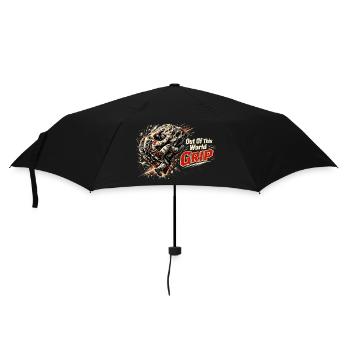 Out Of This World Grip – Astronaut bouldering - Umbrella (small) - black - Front