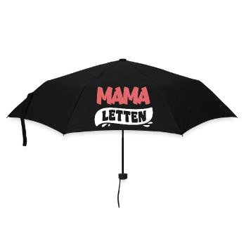 Mama Letten Badeschlappen für Mama - Regenschirm (klein) - Schwarz - Vorne
