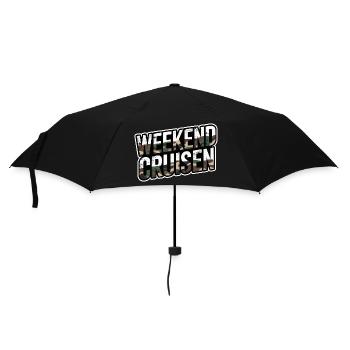 Croisière du week-end en disant accordage du camouflage - Parapluie standard - noir - Devant