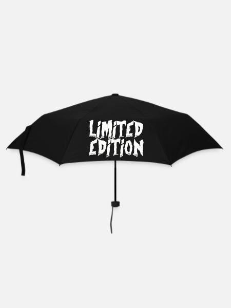 Begrenzte Edition Graffiti - Regenschirm (klein) - Schwarz