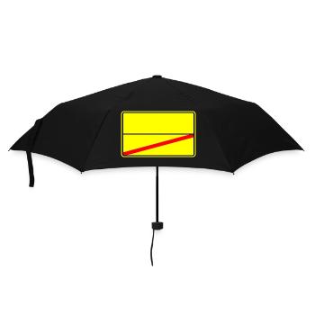Place Sign Template Icon - Umbrella (small) - black - Front