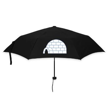 igloo - Umbrella (small) - black - Front