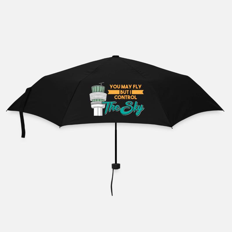 You May Fly But I Control The Sky - Parapluie standard - noir