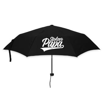 STOLZER PAPA VATI - Regenschirm (klein) - Schwarz - Vorne