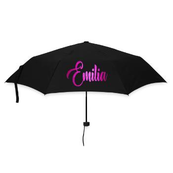 Emilia - Umbrella (small) - black - Front