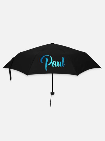 Paul - Regenschirm (klein) - Schwarz