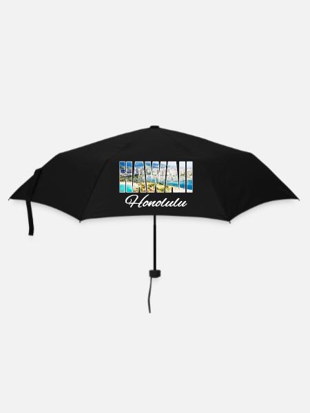 hawaï honolulu - Parapluie standard - noir