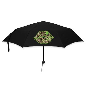 Happy St. Patrick´s Day Saint Patrick Irland Irish - Regenschirm (klein) - Schwarz - Vorne