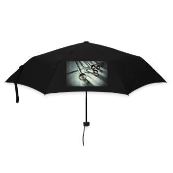 Schrauber Schraubenschlüssel - Regenschirm (klein) - Schwarz - Vorne