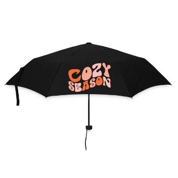 Cozy Season - Umbrella (small) - black - Front
