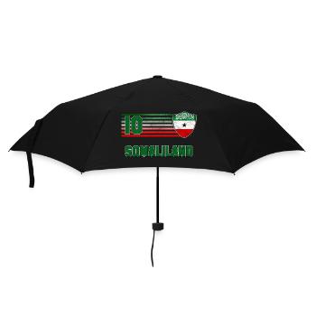 Somaliland Fußball Mannschaft - Regenschirm (klein) - Schwarz - Vorne