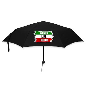 Women life freedom - Parapluie standard - noir - Devant