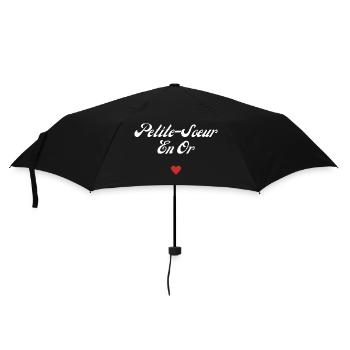 petite-sœur en or - Parapluie standard - noir - Devant