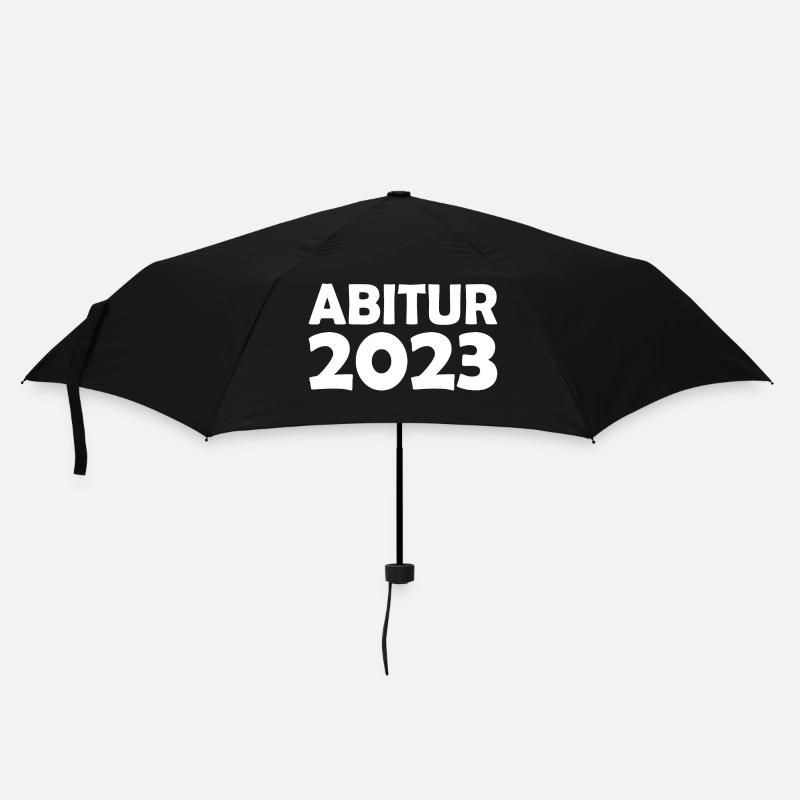 Abitur 2023 - Regenschirm (klein) - Schwarz