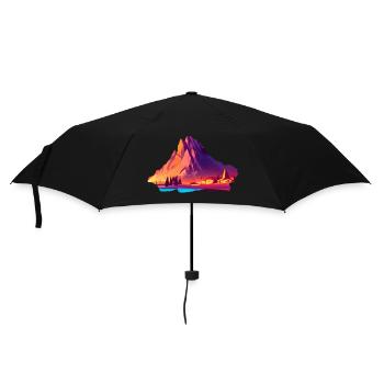 Mountain hikers Mountain hiking Hiking Hiking Hike - Umbrella (small) - black - Front