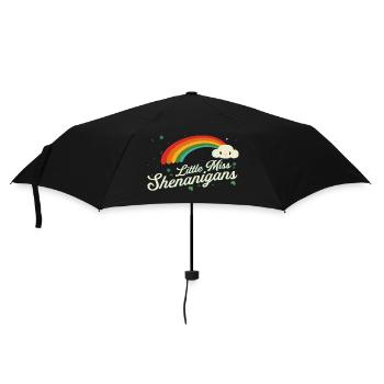 Little Miss Shenanigans für Frauen und Mädchen St - Regenschirm (klein) - Schwarz - Vorne