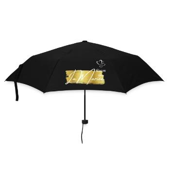 Team de la mariée gold - Parapluie standard - noir - Devant