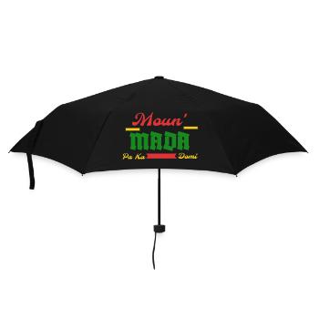 Moun Mada pa ka domi - Parapluie standard - noir - Devant