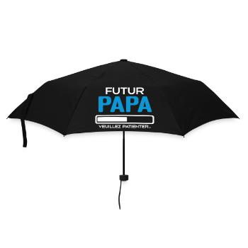 Futur papa Idée Cadeau Futur Père - Parapluie standard - noir - Devant