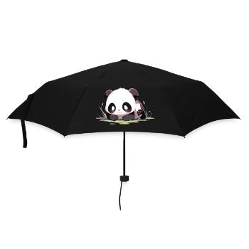 Adorable Panda - Umbrella (small) - black - Front