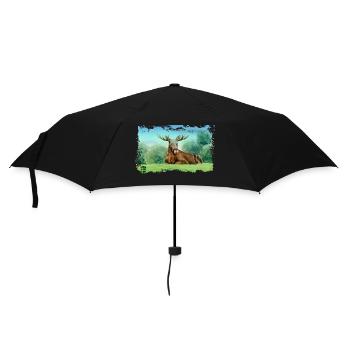 Schweden Schweden Skandinavien Nordic Viking Europa - Regenschirm (klein) - Schwarz - Vorne