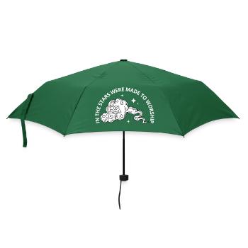 IN DEN STERNEN SOLLTEN SIE ANBETEN - Regenschirm (klein) - Flaschengrün - Vorne