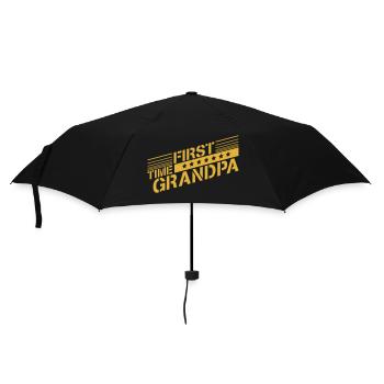 Première fois grand-père Meilleur grand-père Grand-père Amour Grand-père - Parapluie standard - noir - Devant