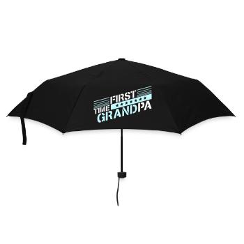 Première fois grand-père Meilleur grand-père Grand-père Amour Grand-père - Parapluie standard - noir - Devant