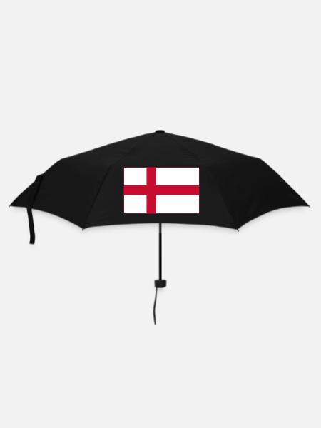 England Flag - Umbrella (small) - black